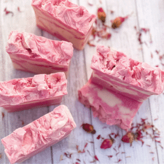 Pink Peony Beeswax Soap