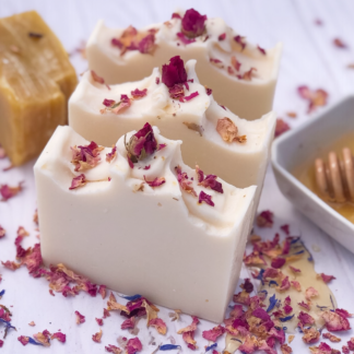 White Rose & Beeswax Soap