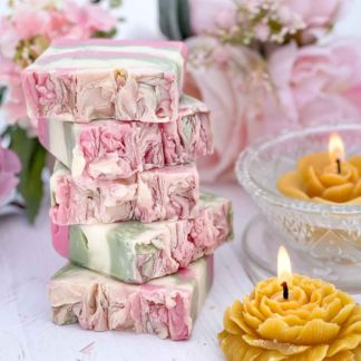 Sweet Pea Beeswax Soap