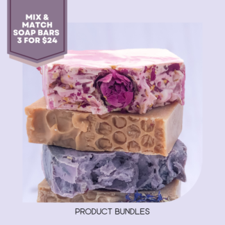 Mix & Match Soap Bundles 3 for $24