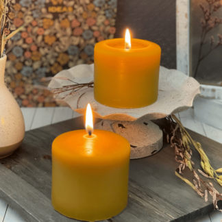 Beeswax Pillar Candle