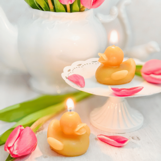 FOF Rubber Ducky Beeswax Candle Spring 1
