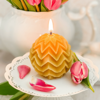 FOF Fairy Ball Beeswax Candle Spring 1