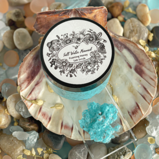 Salt Water Mermaid Foaming Honey Salt Scrub