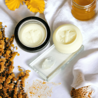 Unscented Honey Lotion Bar