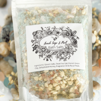 Beach Sage & Mint Honey Bath Salts
