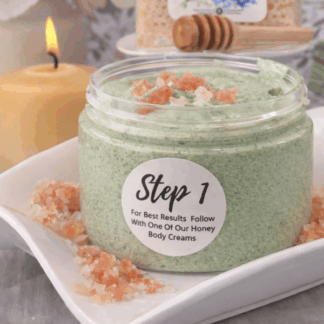 Beach Sage & Mint Foaming Body Scrub
